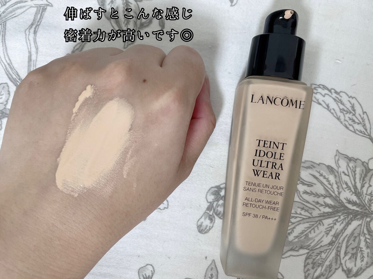 タンイドル ウルトラ ウェア リキッド/LANCOME/リキッドファンデーションを使ったクチコミ(3枚目)