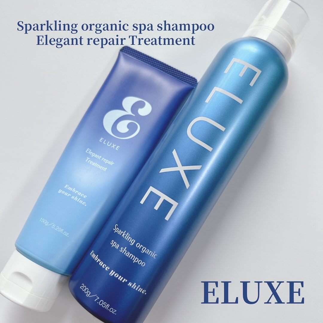 スパークリング オーガニック スパ シャンプー/ELUXE /市販シャンプーを使ったクチコミ（1枚目）