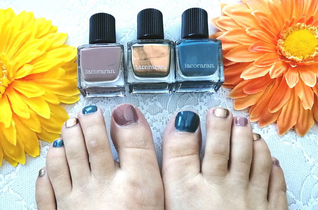 ラコララン ネイルポリッシュ/lacoraran/マニキュアを使ったクチコミ（3枚目）