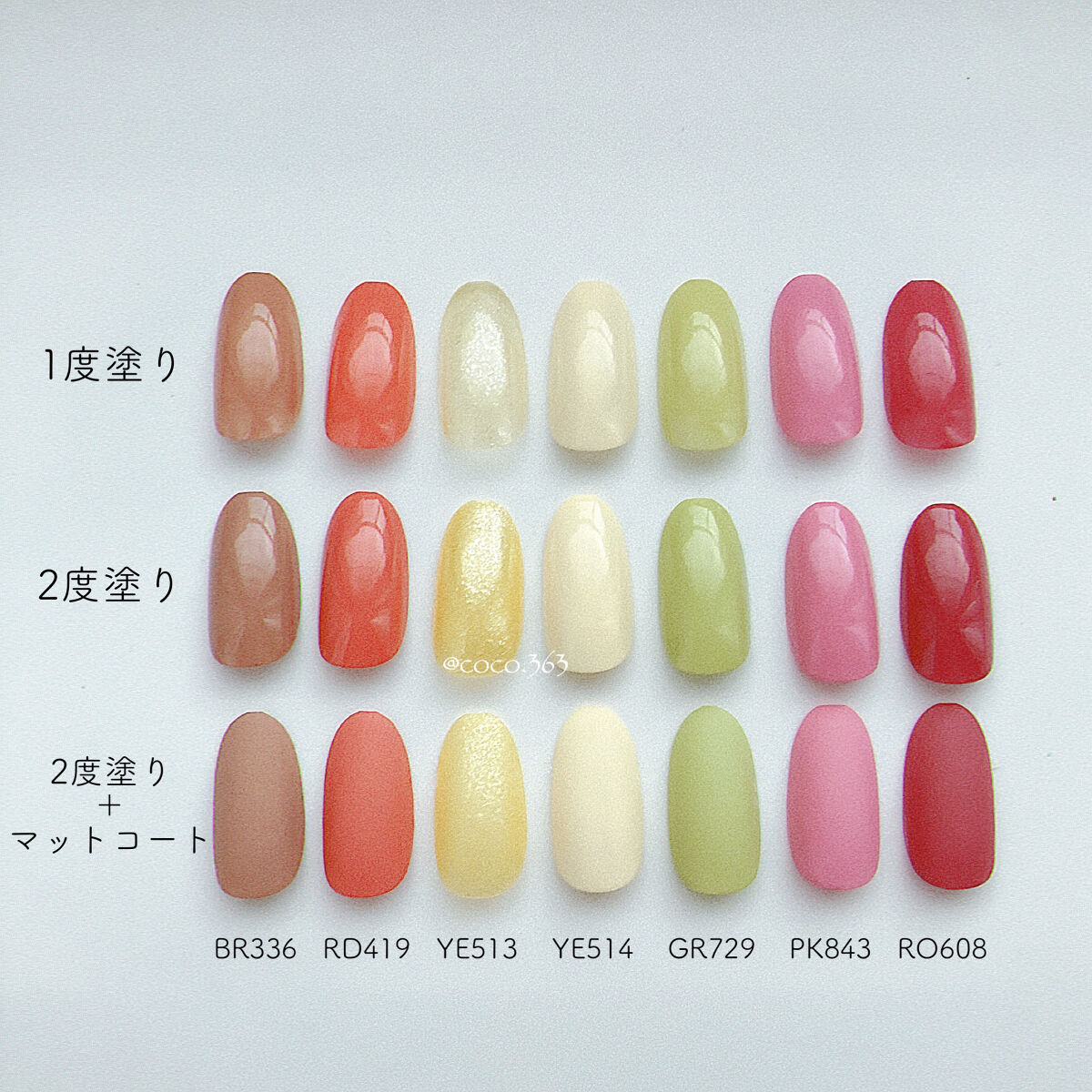 ネイルホリック リミテッドカラー カスタムジェラート/ネイルホリック/マニキュアを使ったクチコミ（3枚目）