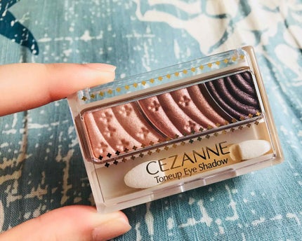 トーンアップアイシャドウ/CEZANNE/アイシャドウパレットを使ったクチコミ(1枚目)