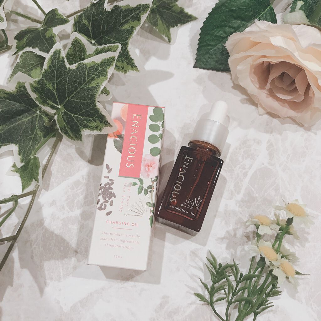 チャージングオイル/エナシャス/フェイスオイルを使ったクチコミ（1枚目）