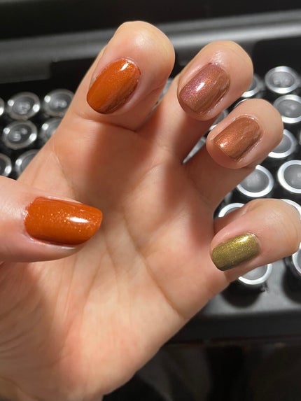 RMK ネイルラッカー EX-05 レトロ ローズウッド/RMK/マニキュアを使ったクチコミ(1枚目)