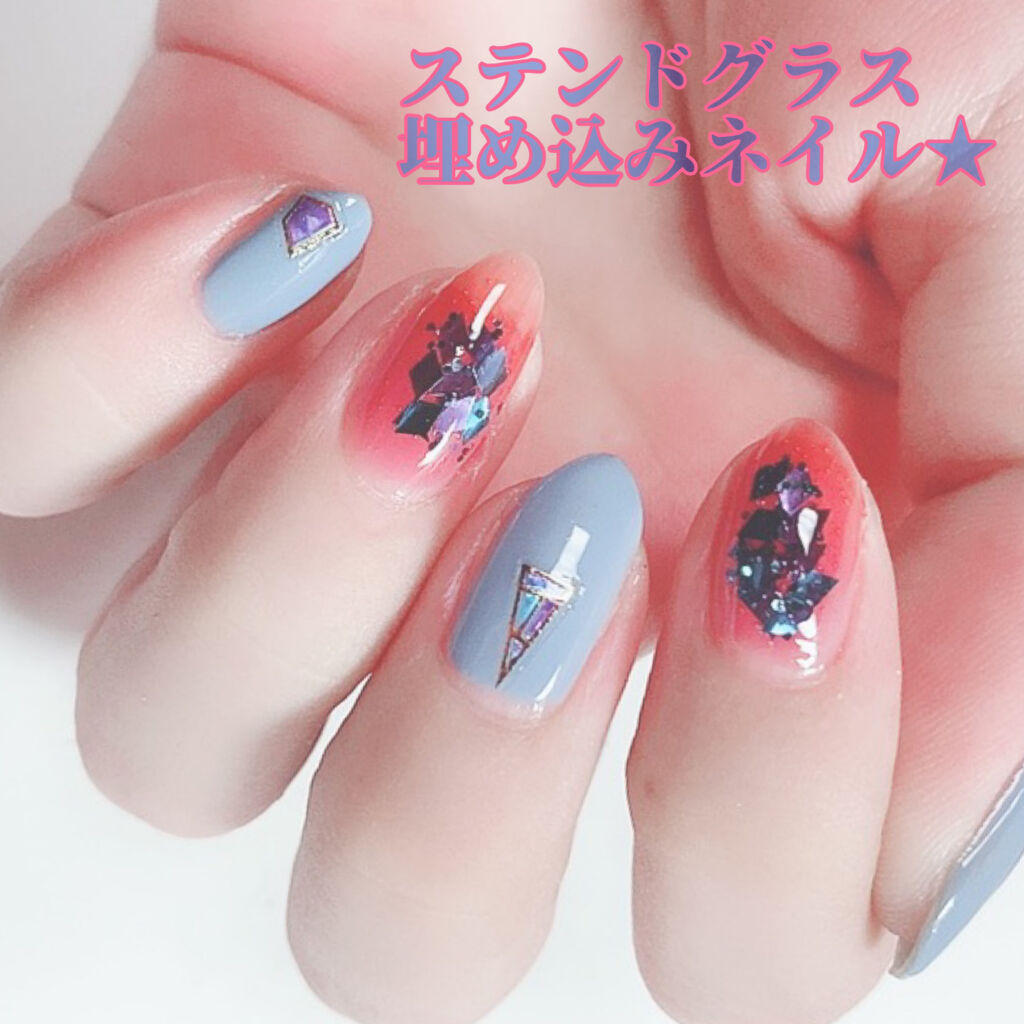 ネイル エナメル 073 カラフルラメ/ちふれ/マニキュアを使ったクチコミ（1枚目）