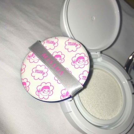 M クッションベース(ミルキー)/MISSHA/化粧下地を使ったクチコミ(2枚目)