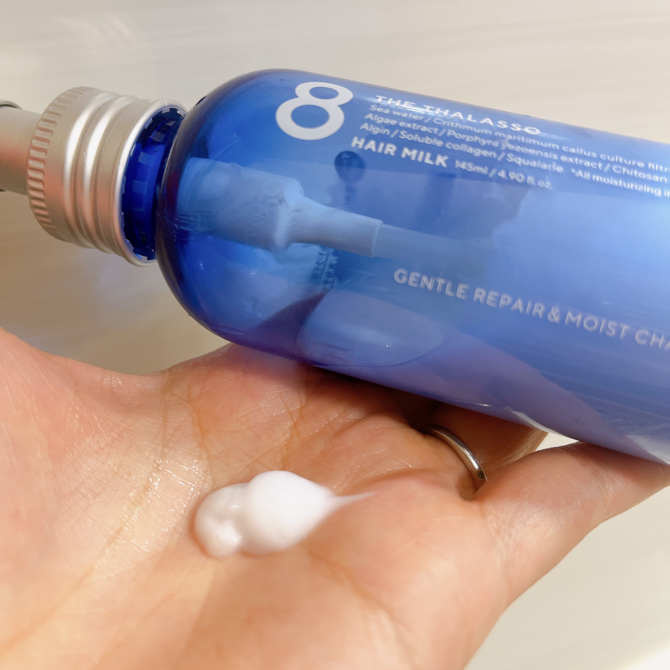 エイトザタラソ ユー CBD＆リフレッシング クレンズ 美容液シャンプー／CBD＆バランシング ダメージリペア 美容液ヘアトリートメント/エイトザタラソ/市販シャンプーを使ったクチコミ（3枚目）