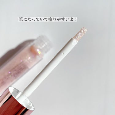 ウォンジョンヨ　ダイヤモンドライナー 01 ピンクフィーバー/Wonjungyo/リキッドアイシャドウを使ったクチコミ（3枚目）
