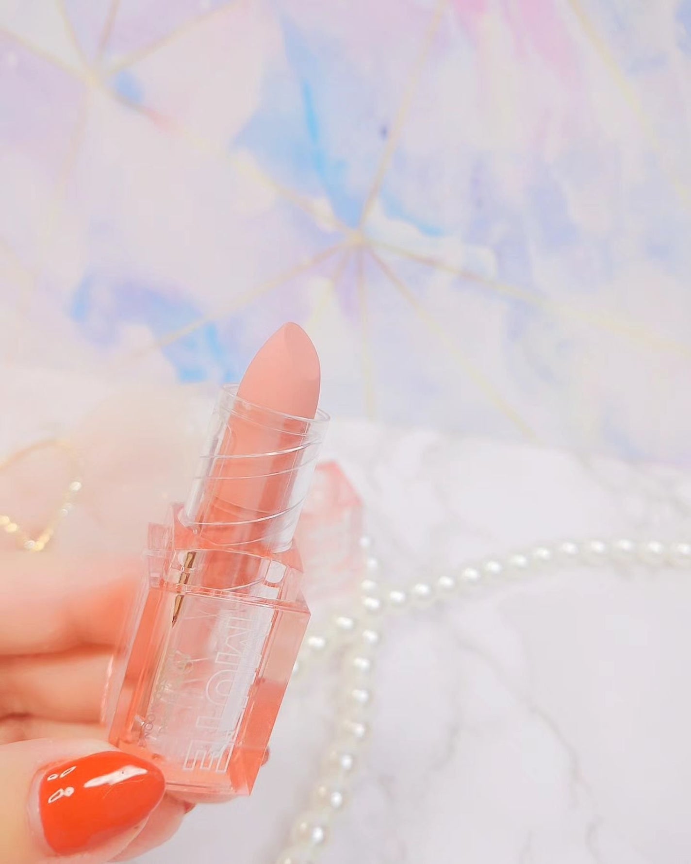 アイムミュートリップスティック/BLESSED MOON/口紅を使ったクチコミ(2枚目)