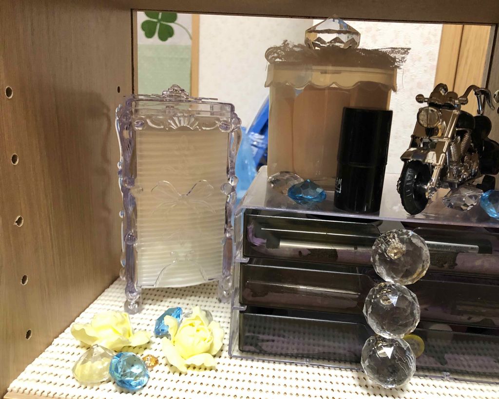 乙女キブンなコットンケース/DAISO/その他化粧小物を使ったクチコミ（1枚目）