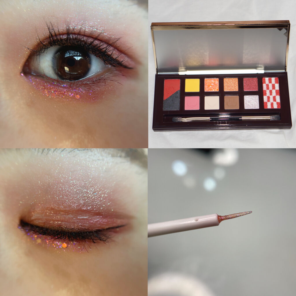 アリスドリームランドシリーズ 12色アイシャドウパレット（ZEESEA×大英博物館）/ZEESEA/アイシャドウパレットを使ったクチコミ（2枚目）