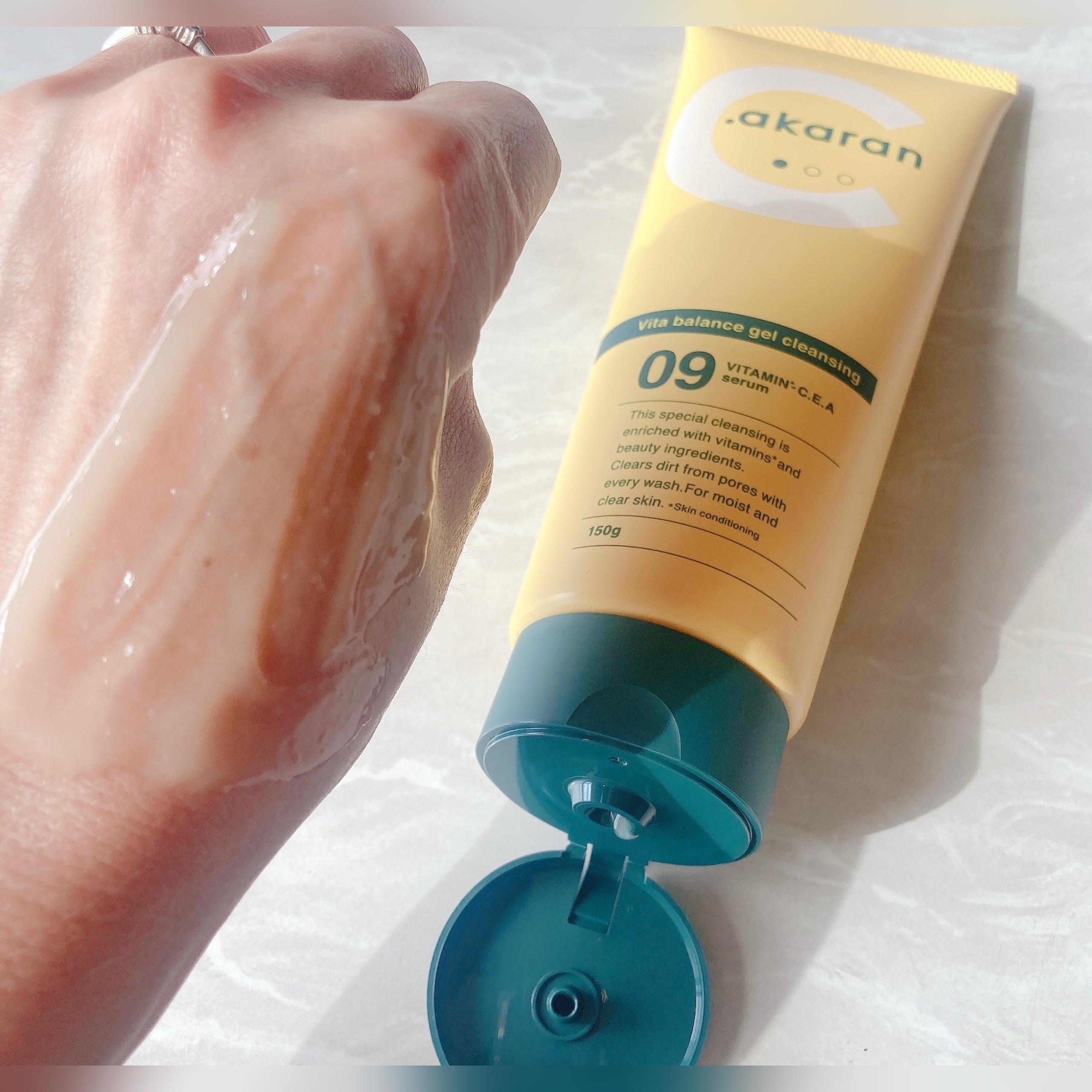 ビタバランスジェルクレンジング/.akaran/クレンジングジェルを使ったクチコミ（3枚目）