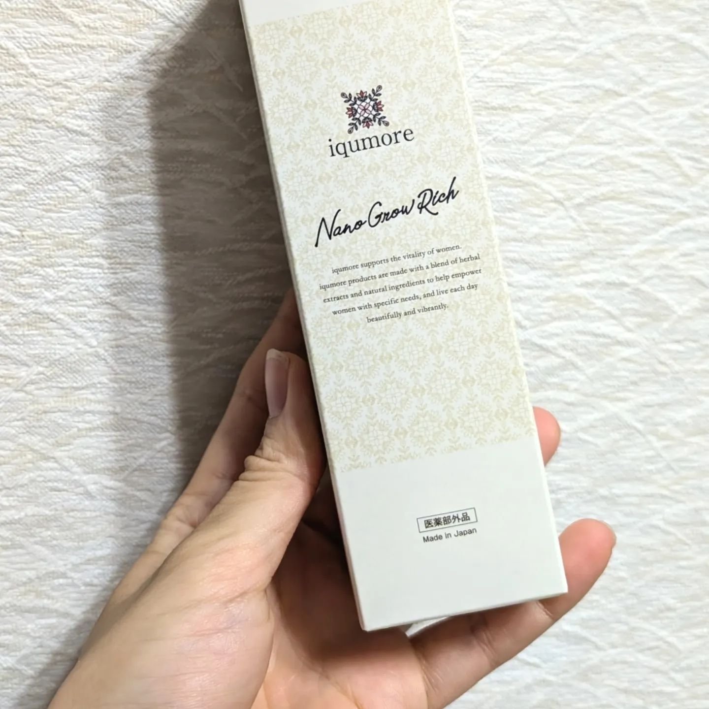 ナノグロウリッチ/iqumore/頭皮ローションを使ったクチコミ（2枚目）