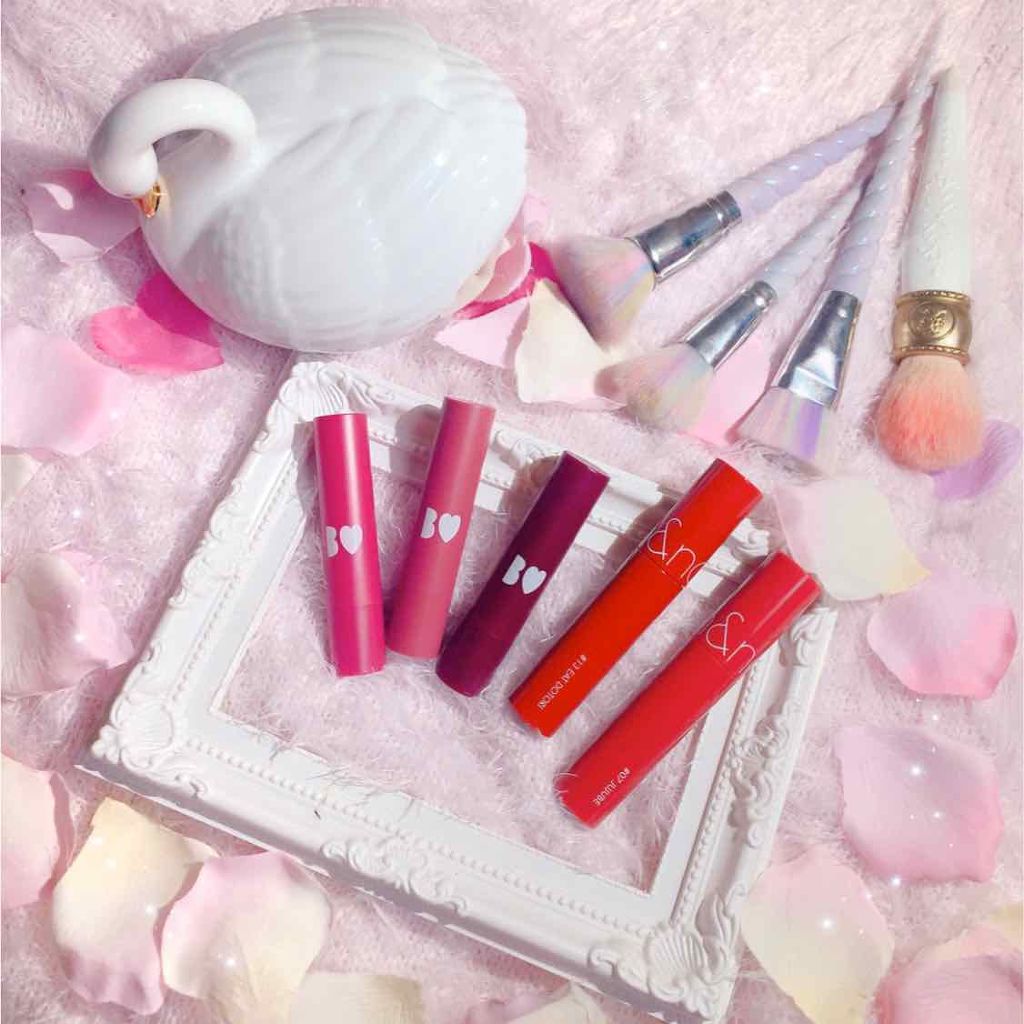 つやぷるリップR/b idol/口紅を使ったクチコミ（1枚目）