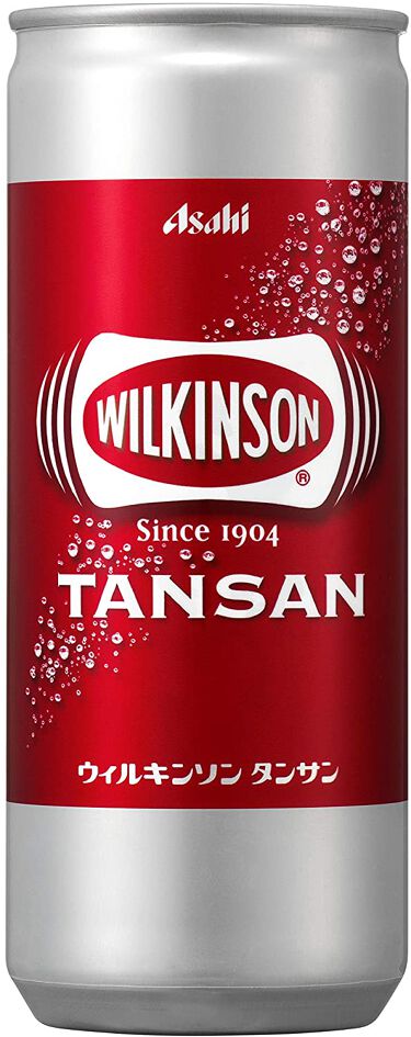 Wilkinson Tansan (ウィルキンソン タンサン/炭酸水) 缶 250ml