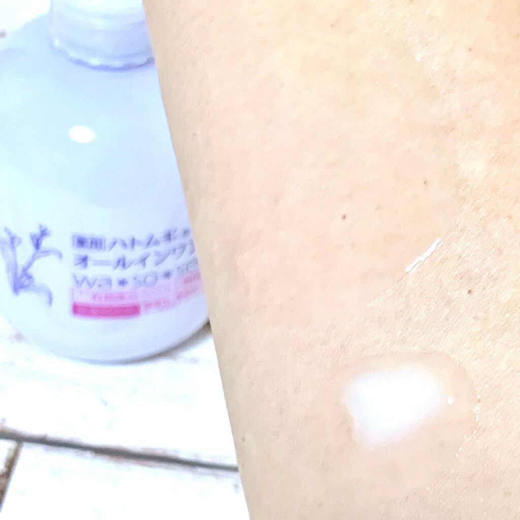 ハトムギオールインワンジェル/ハトムギ健康美人シリーズ/オールインワン化粧品を使ったクチコミ（3枚目）