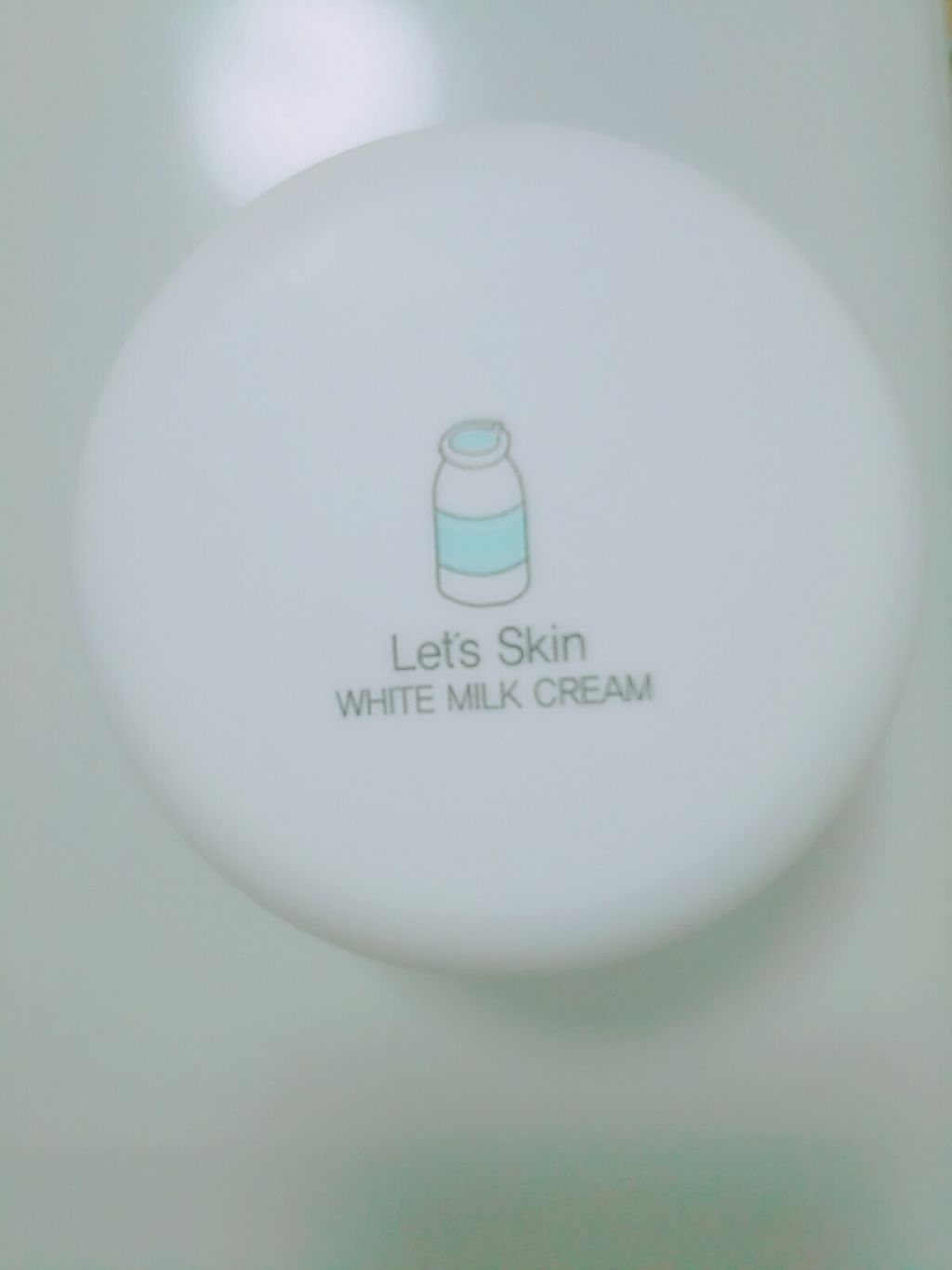 レッツスキン ホワイト ミルククリーム/SHINBEE JAPAN /フェイスクリームを使ったクチコミ(1枚目)