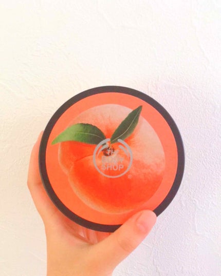 ボディバター ピーチ/THE BODY SHOP/ボディクリームを使ったクチコミ(1枚目)
