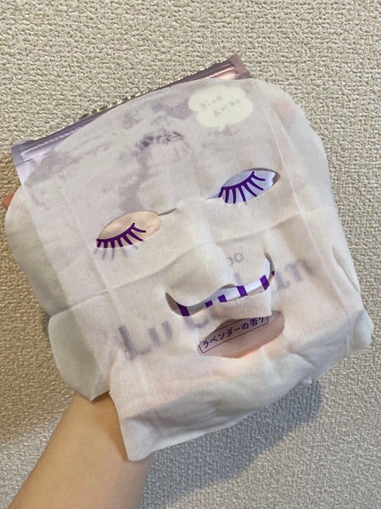 北海道ルルルン(ラベンダーの香り)/ルルルン/シートマスク・パックを使ったクチコミ(2枚目)