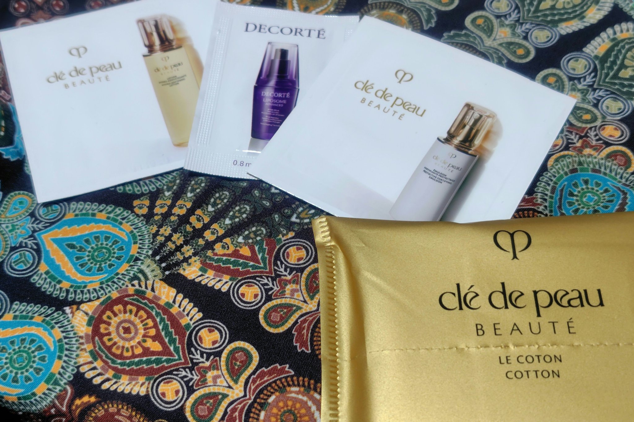 ル・コトン/クレ・ド・ポー ボーテ/コットンを使ったクチコミ（1枚目）