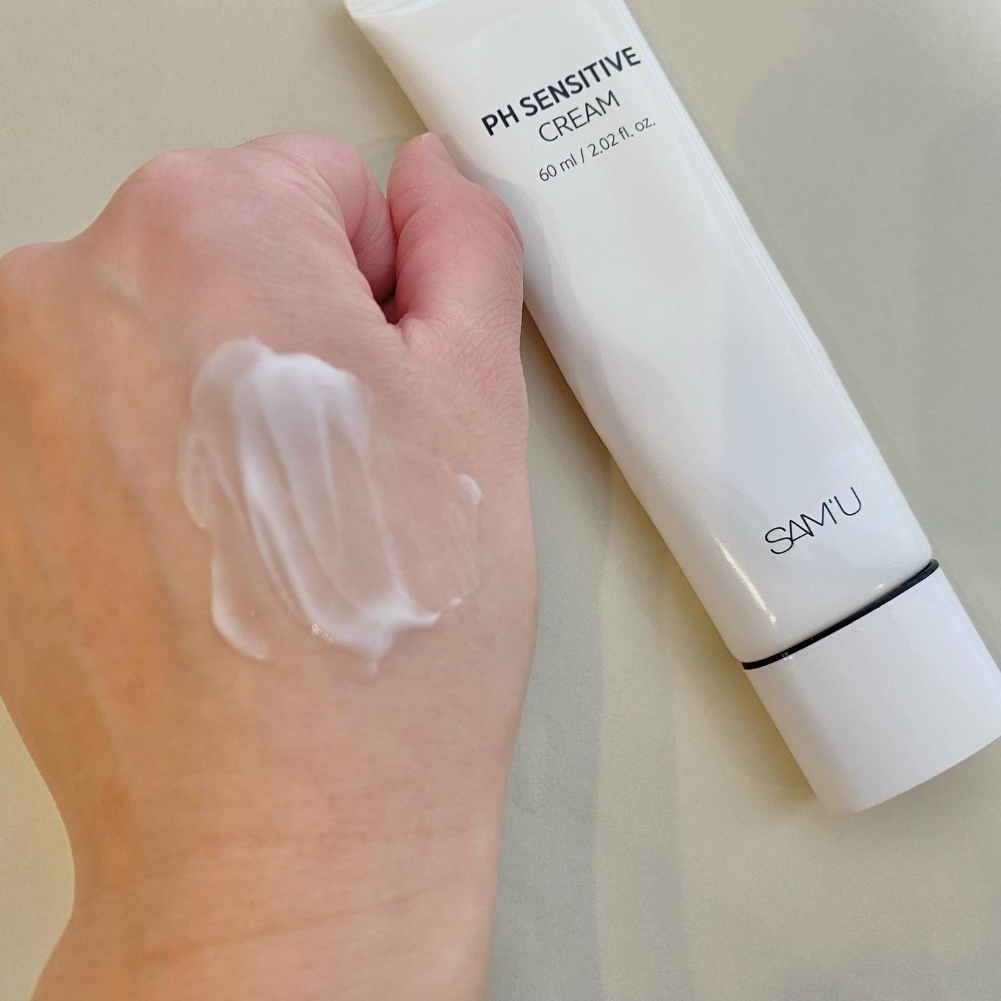サミュ PHセンシティブクリーム/SAM'U/フェイスクリームを使ったクチコミ(3枚目)