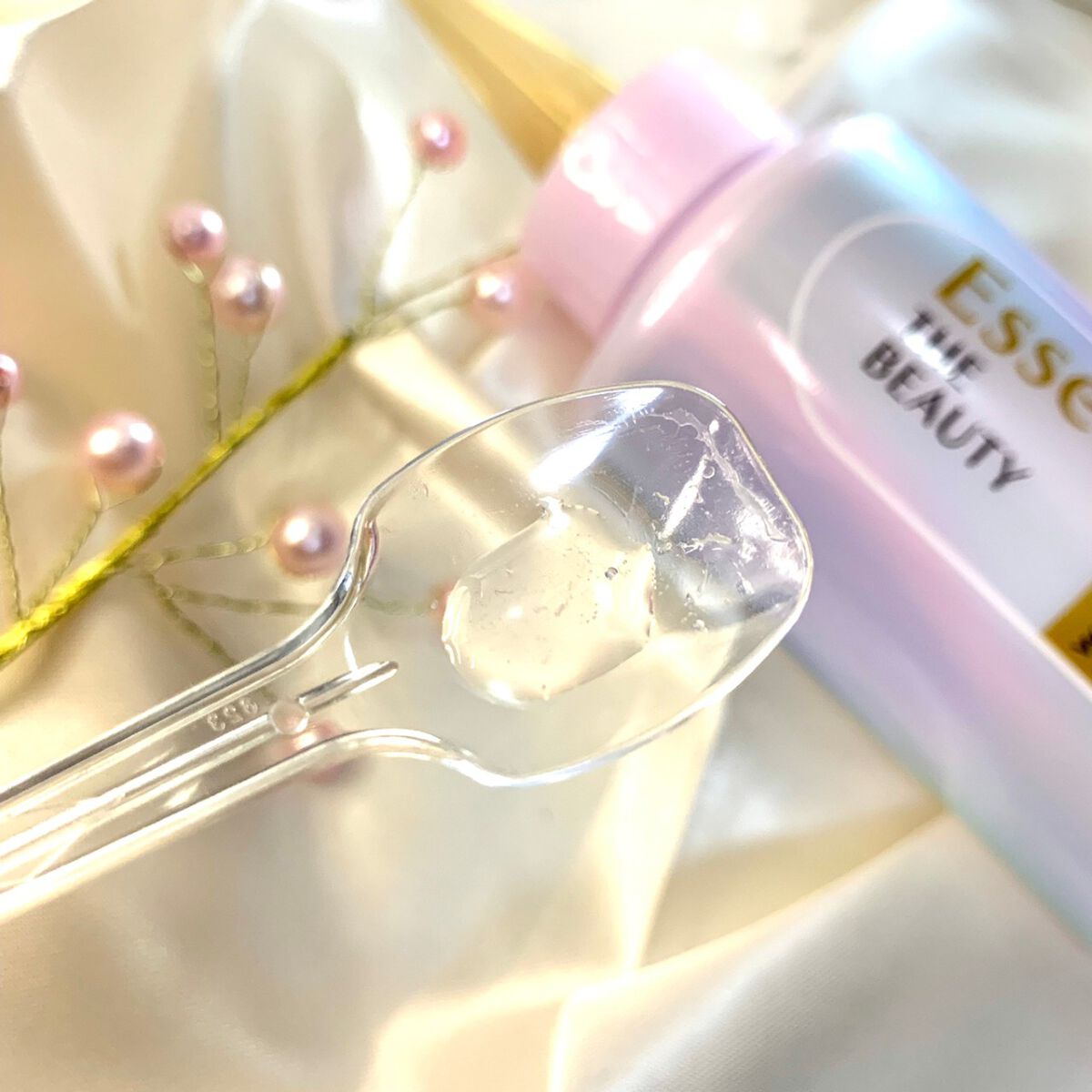 エッセンシャル プレミアム ウォータートリートメント EXスムース/エッセンシャル/アウトバストリートメントを使ったクチコミ（2枚目）