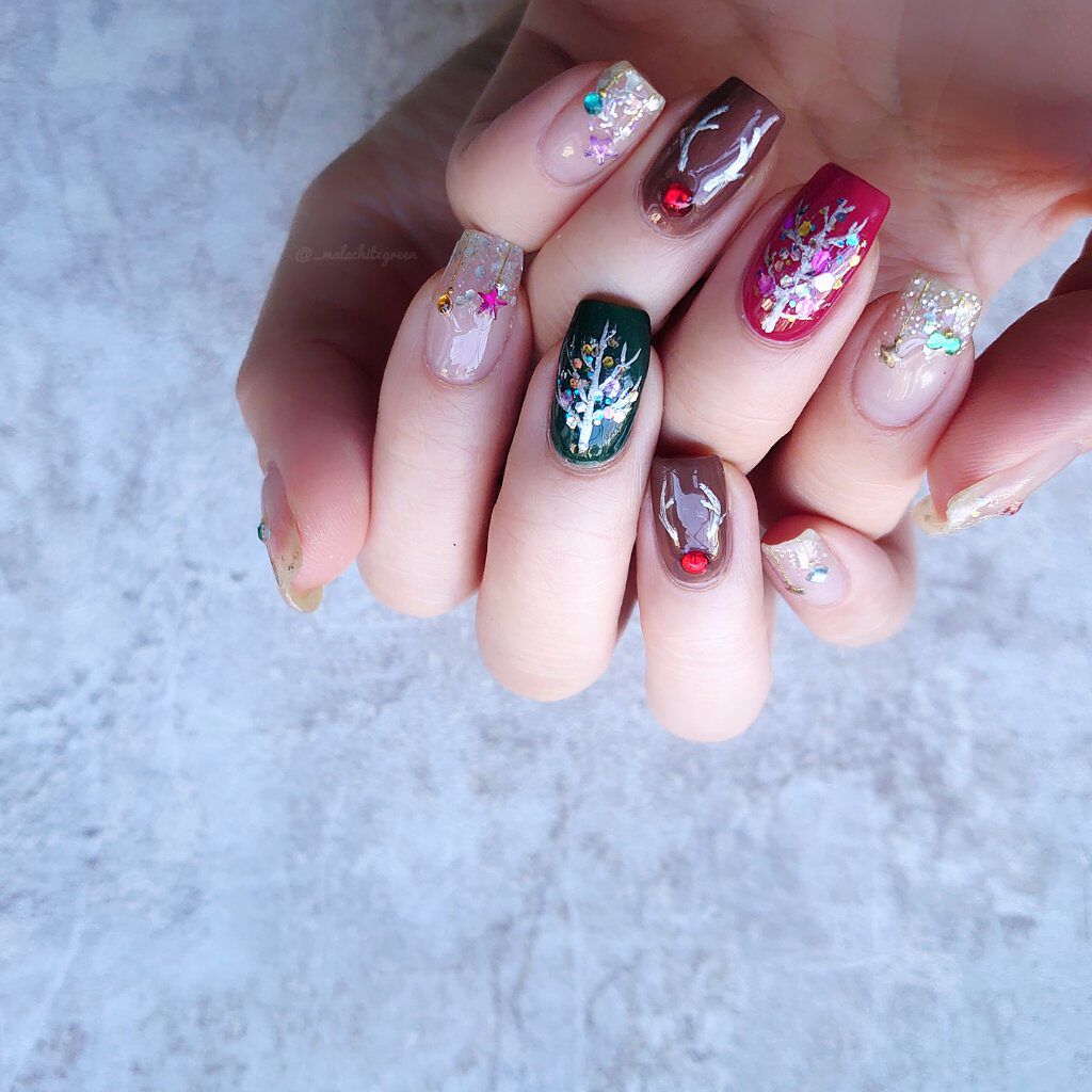 メタルカラーネイル シルバー/キャンドゥ/マニキュアを使ったクチコミ（1枚目）