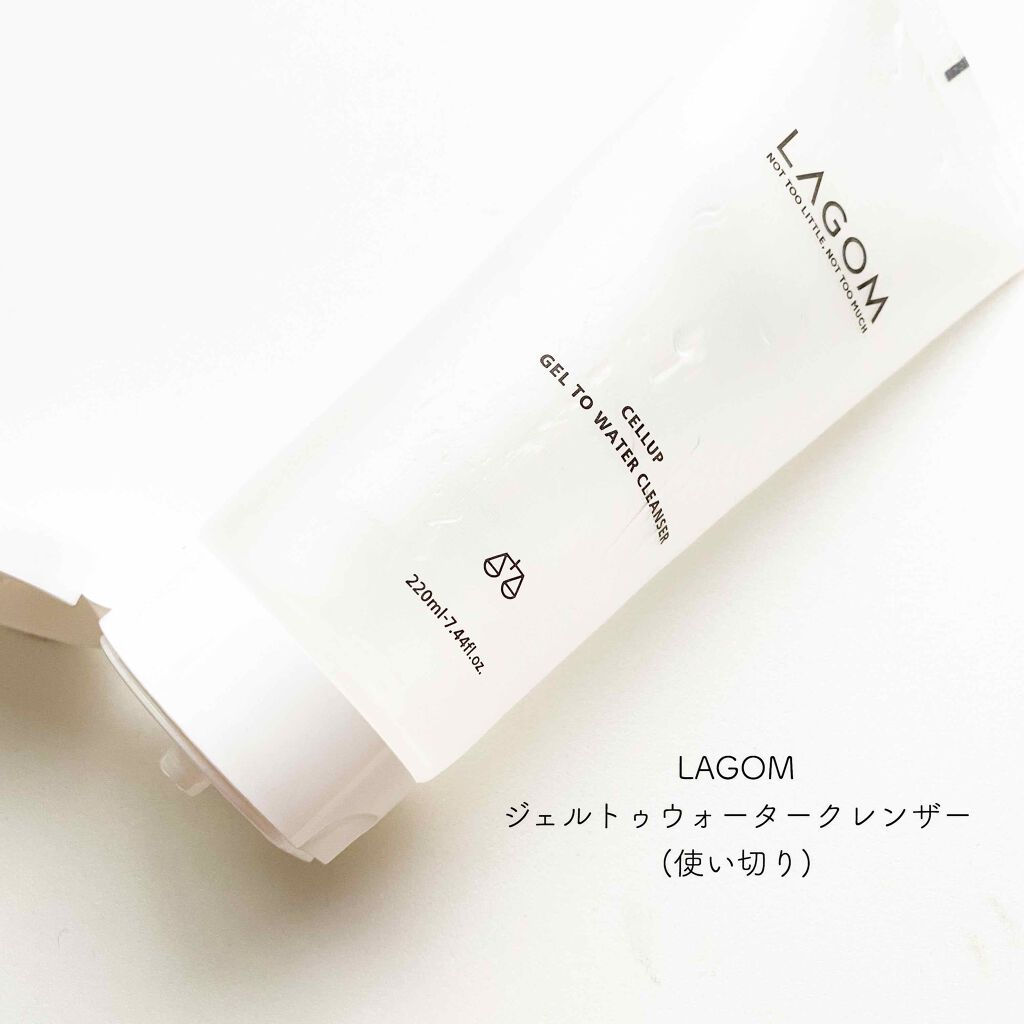 ラゴム ジェルトゥウォーター クレンザー(朝用洗顔)/LAGOM /その他洗顔料を使ったクチコミ（1枚目）