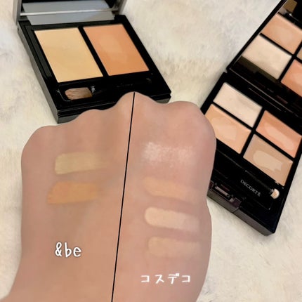 &be ファンシーラー/&be/パレットコンシーラーを使ったクチコミ(2枚目)
