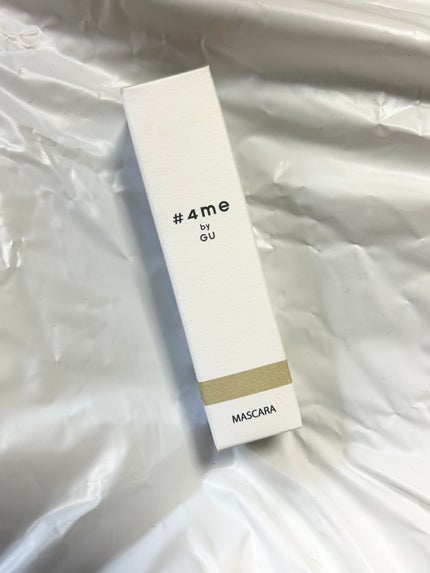 ロング&カールマスカラ/#4me by GU/マスカラを使ったクチコミ(1枚目)