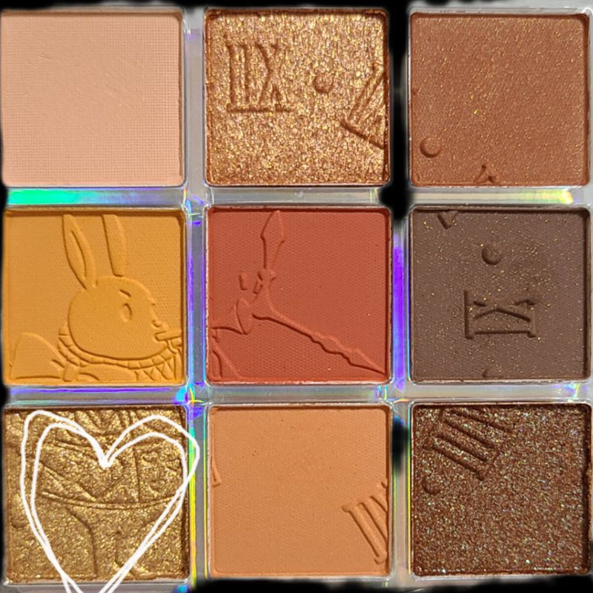 アイシャドウ クォーツ 9色アイシャドウパレット(ドリームランドアイシャドウ