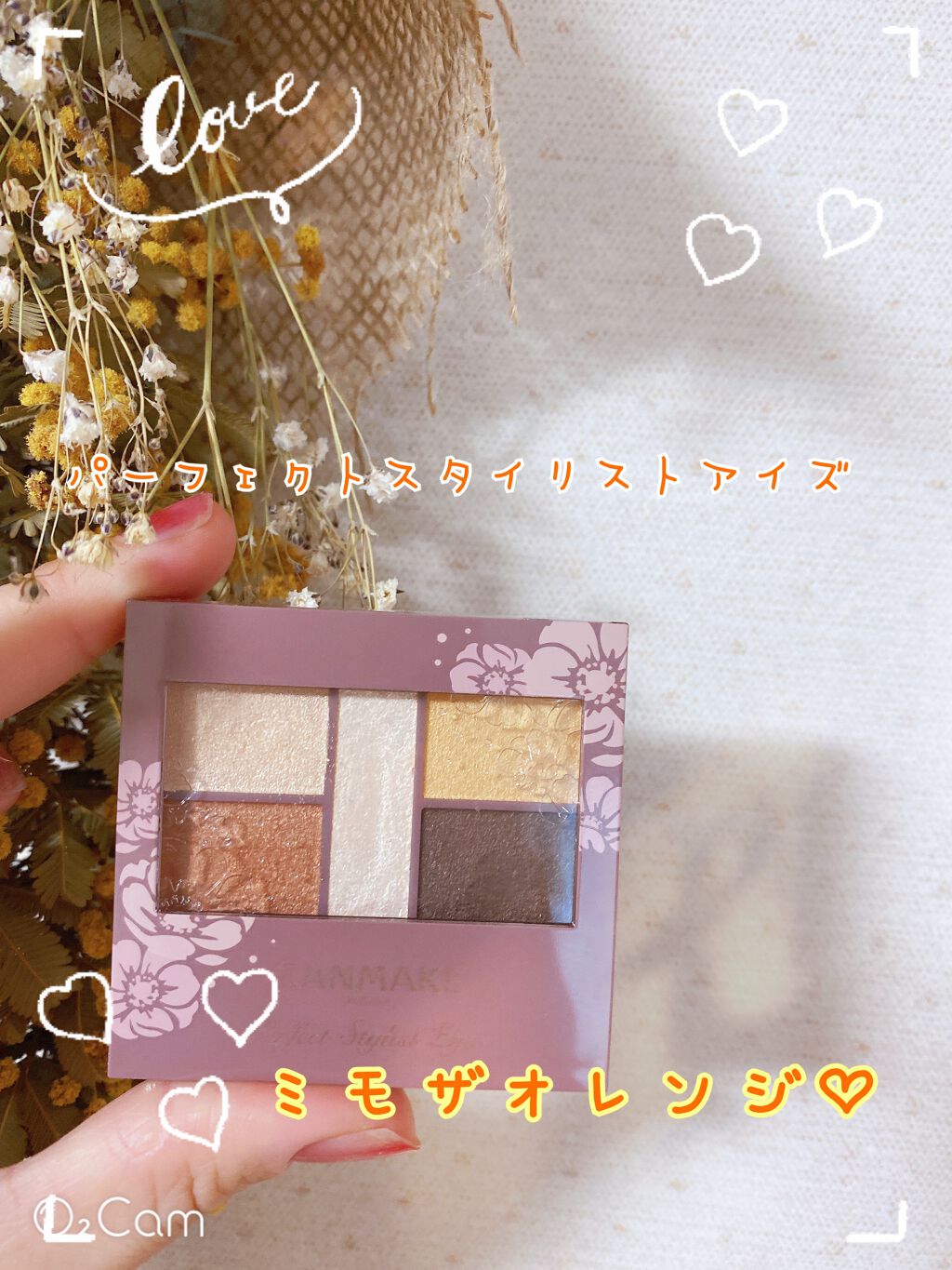 パーフェクトスタイリストアイズ/キャンメイク/アイシャドウパレットを使ったクチコミ（1枚目）