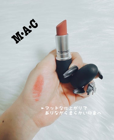 パウダーキス リップスティック サルトリー ムーブ/M・A・C/口紅を使ったクチコミ（1枚目）