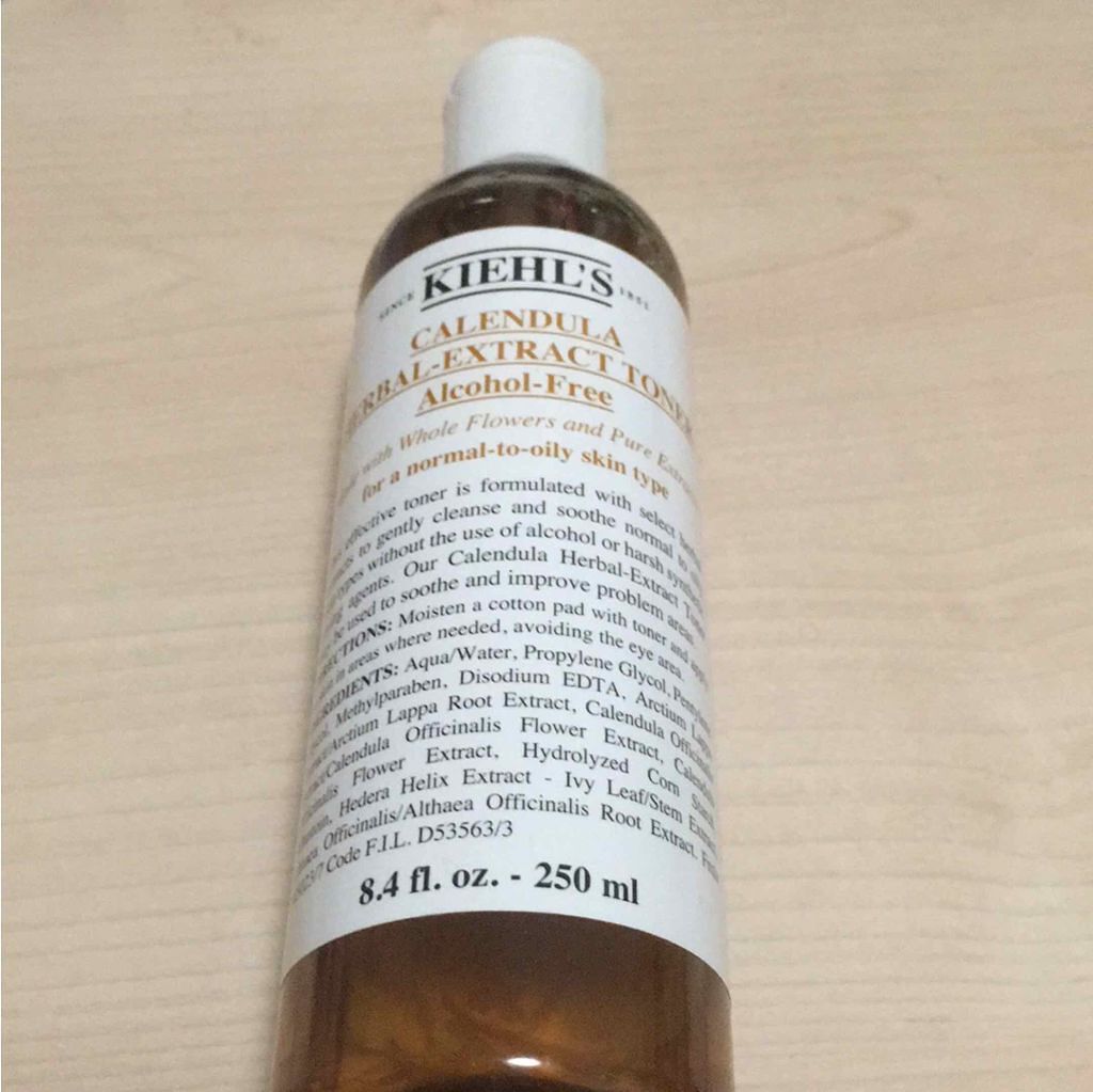 キールズ ハーバル トナー CL アルコールフリー/Kiehl's/化粧水を使ったクチコミ(1枚目)