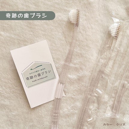 HaRENO/ TOOTHBRUSH 奇跡の歯ブラシ/HaRENO/歯ブラシを使ったクチコミ(1枚目)