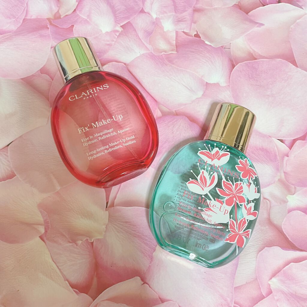 フィックス メイクアップ/CLARINS/ミスト状化粧水を使ったクチコミ(1枚目)