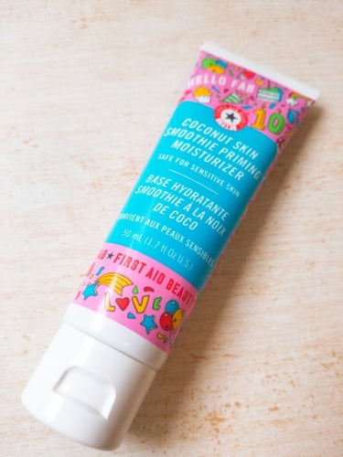 Limited Edition Hello FAB Coconut Skin Smoothie Priming Moisturizer/First Aid Beauty/化粧下地を使ったクチコミ（1枚目）