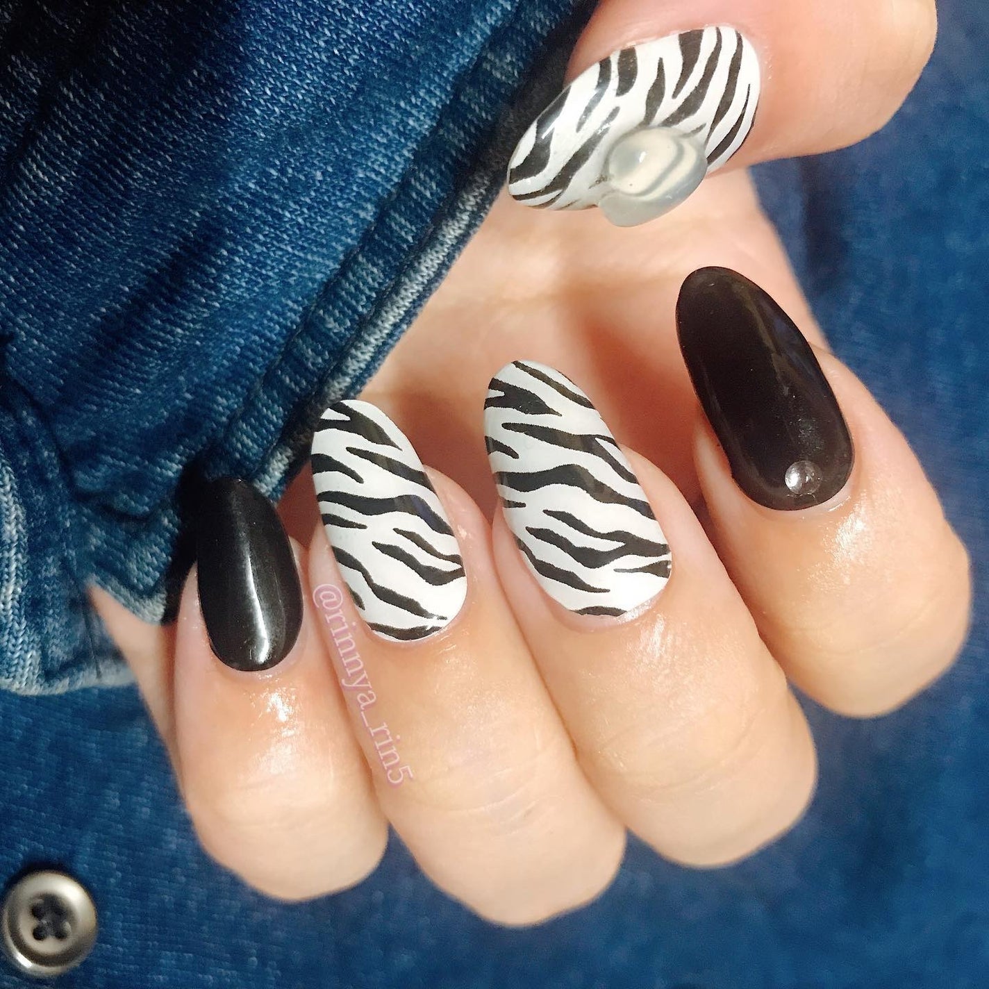 EDGEU ジェルネイルシール/EDGEU/ネイルシールを使ったクチコミ(8枚目)