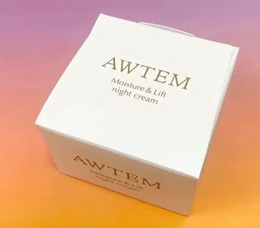 AWTEM オーテ モイスチャー＆リフト ナイトクリーム のクチコミ「AWTEM オーテ 
モイスチャー＆リフト ナイトクリーム

上質なハリとうるおいを与える夜用.....」（1枚目）