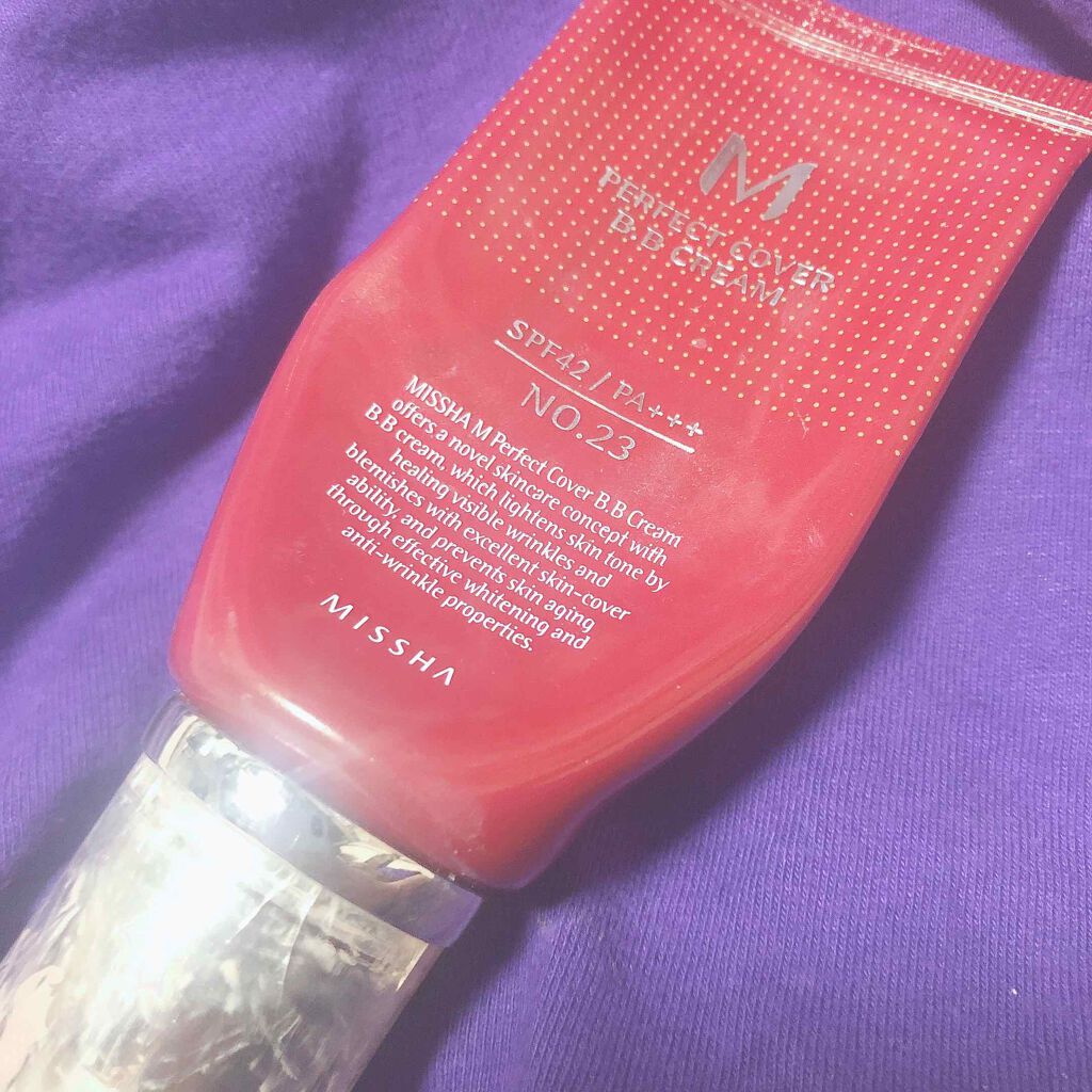 BBクリーム UV SPF40 PA+++/MISSHA/BBクリームを使ったクチコミ(1枚目)