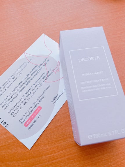 ã€ãã©ã¯ã©ãªãã£ãè¬çš ããªãŒãã¡ã³ã ãšãã»ã³ã¹ ãŠã©ãŒã¿ãŒ/DECORTÃ/åç²§æ°Žã䜿ã£ãã¯ãã³ãïŒ1æç®ïŒ