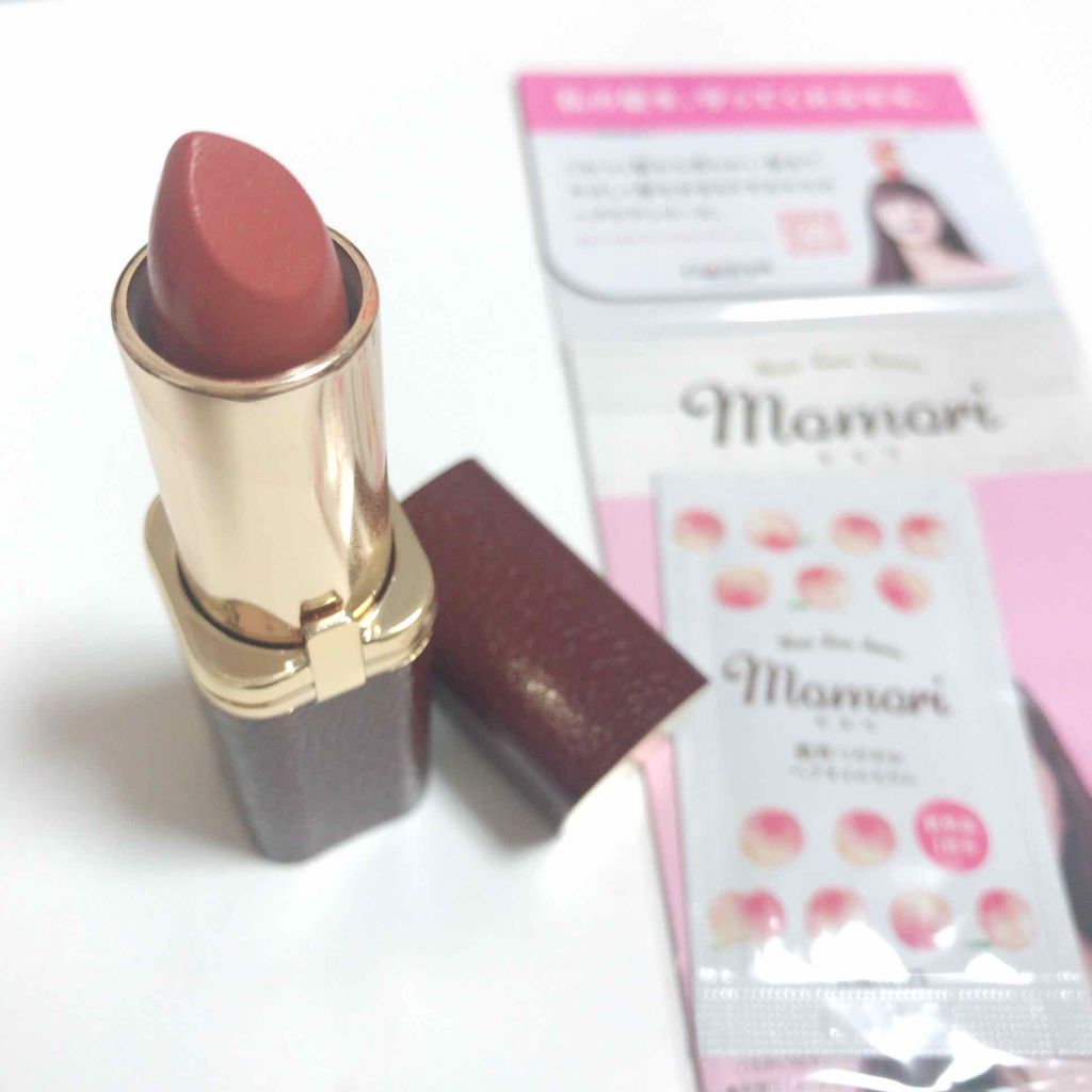 リュクスレザーコレクション/ロレアル パリ/口紅を使ったクチコミ(1枚目)