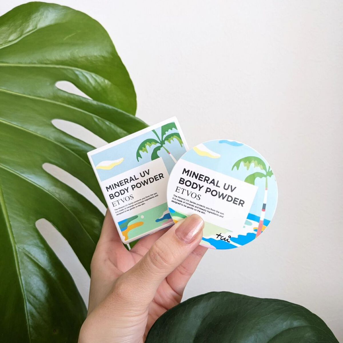 ミネラルUVボディパウダー/エトヴォス/ボディパウダーを使ったクチコミ（1枚目）