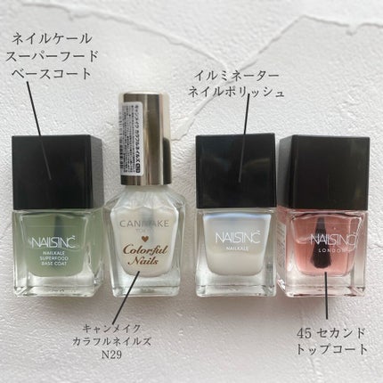 ネイルケール スーパーフード ベースコート/nails inc./ネイルベースコートを使ったクチコミ(2枚目)