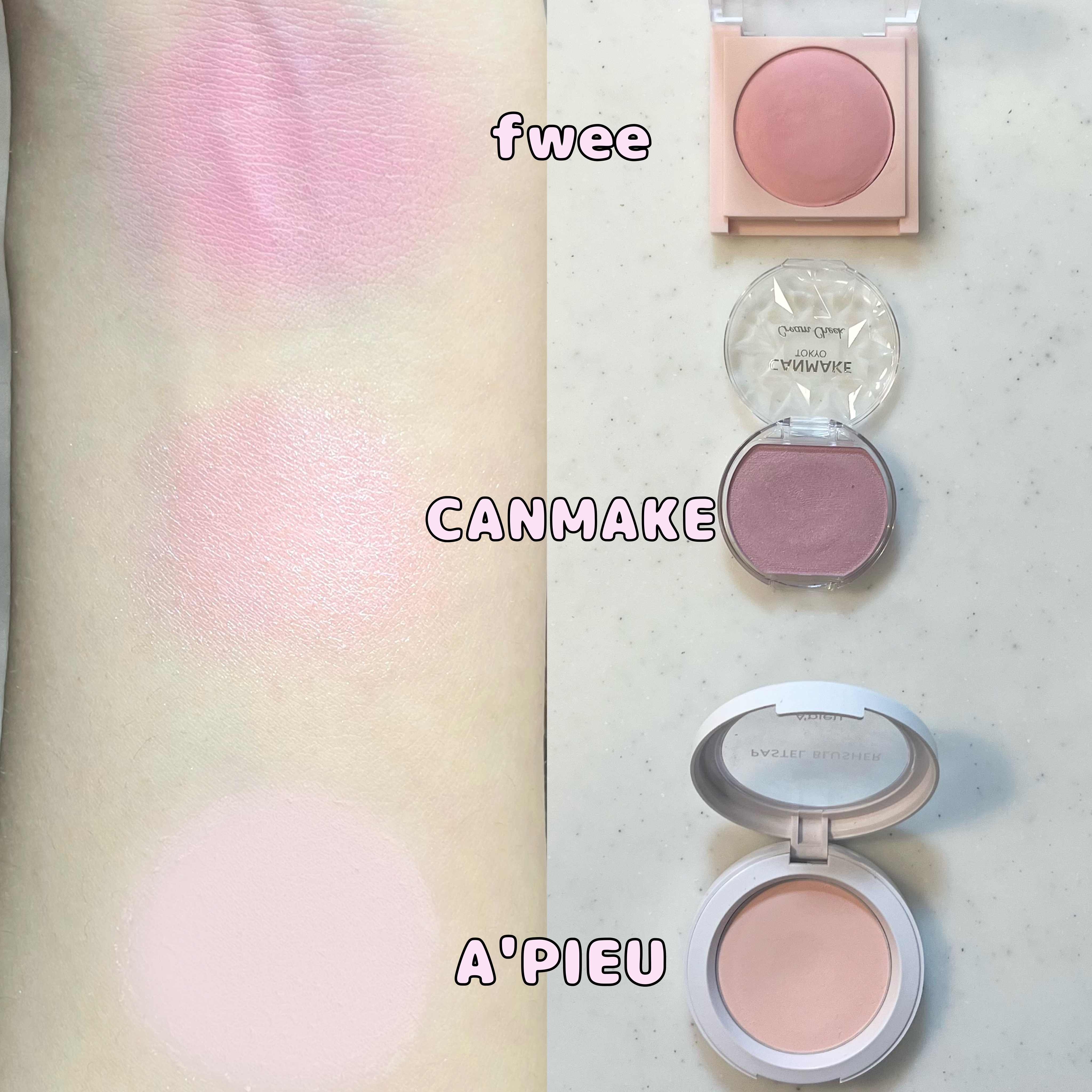 クリームチーク(パールタイプ)/キャンメイク/ジェル・クリームチークを使ったクチコミ（2枚目）