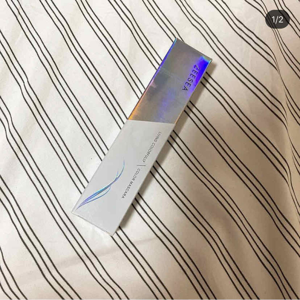 ダイヤモンドシリーズ カラーマスカラ/ZEESEA/マスカラを使ったクチコミ（1枚目）