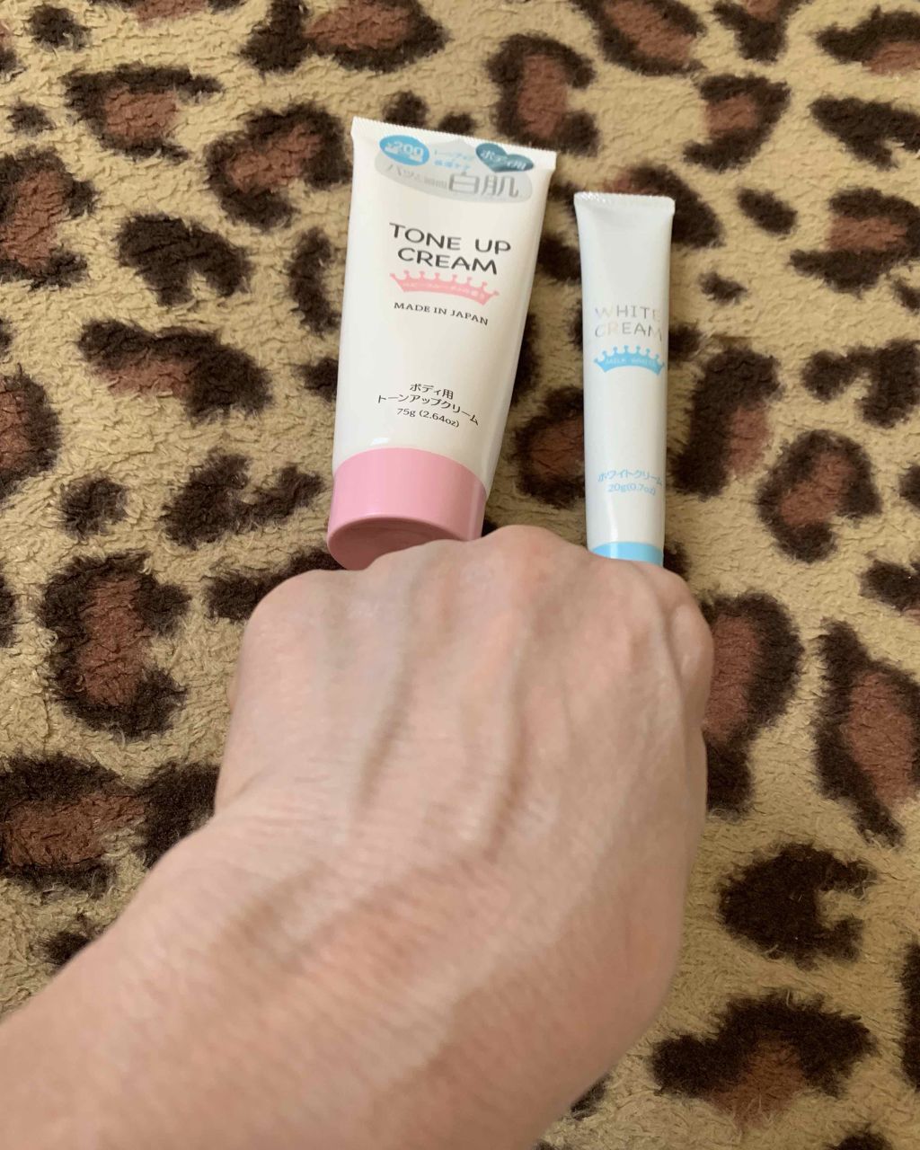 日本製ホワイトクリームD/DAISO/化粧下地を使ったクチコミ(4枚目)