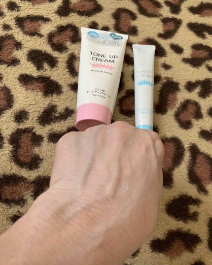 日本製ホワイトクリームD/DAISO/化粧下地を使ったクチコミ(4枚目)