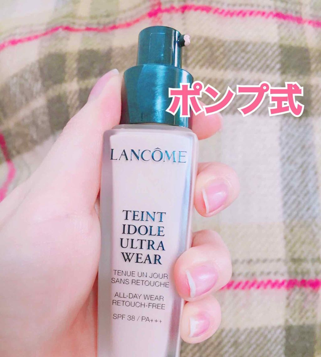 タンイドル ウルトラ ウェア リキッド/LANCOME/リキッドファンデーションを使ったクチコミ(1枚目)