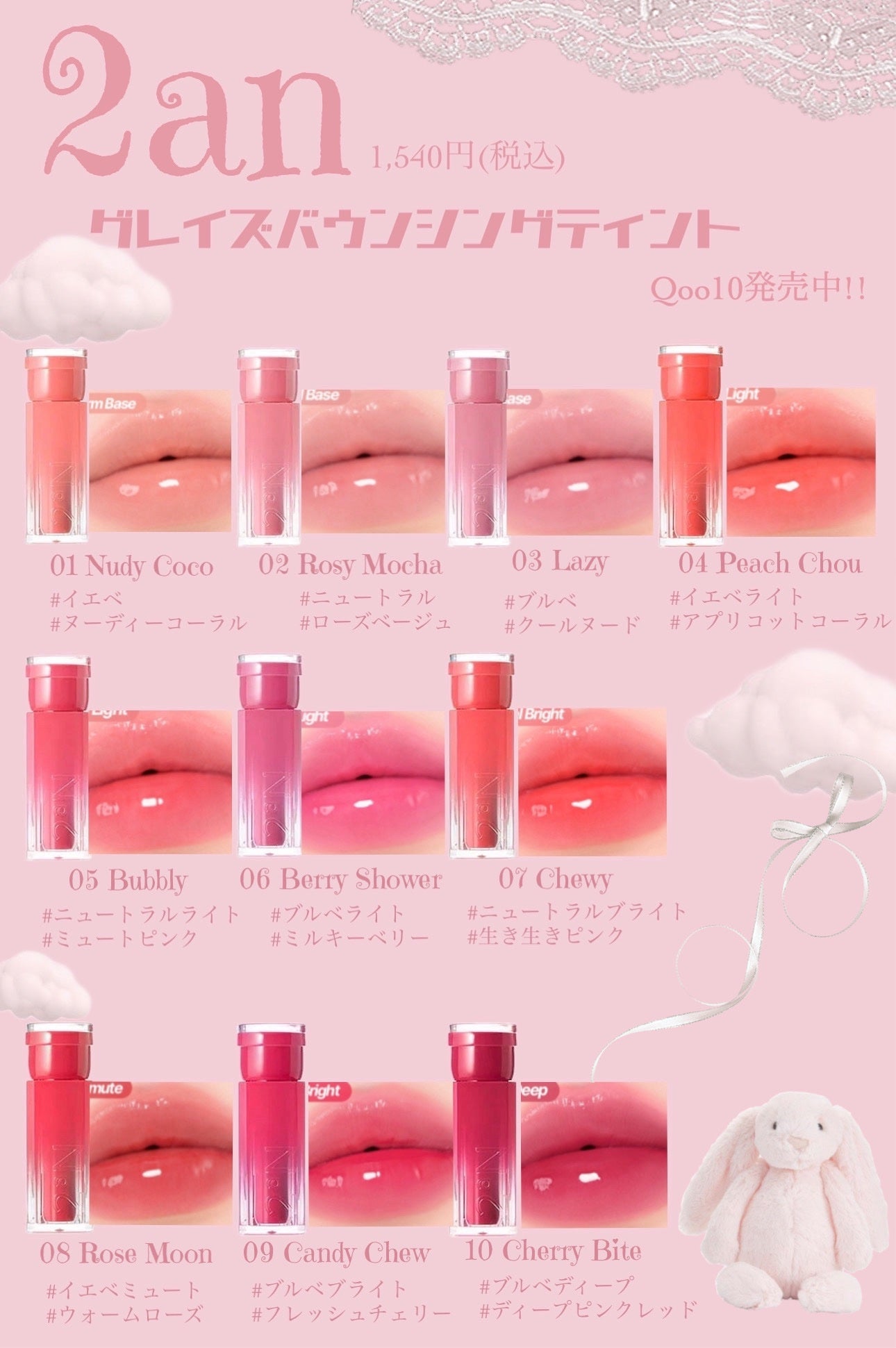 ブラーグロイリップティント/Dinto/リップティントを使ったクチコミ(7枚目)