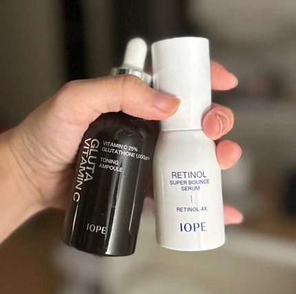 レチノール スーパーバウンス セラム/IOPE/美容液を使ったクチコミ(1枚目)
